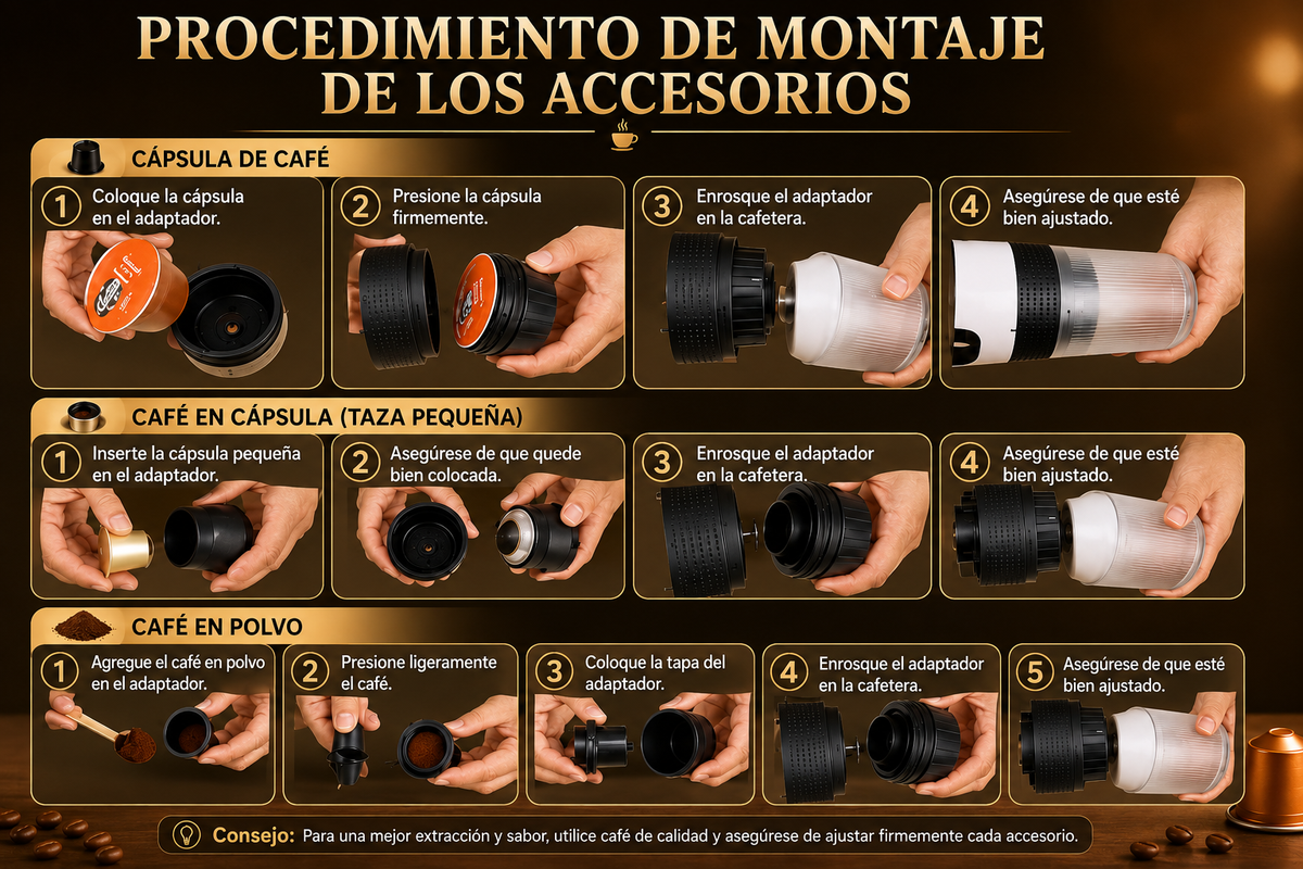 Cafetera Portátil Inteligente