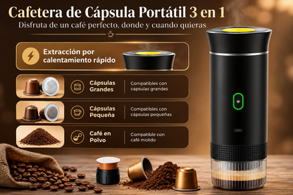 Cafetera Portátil Inteligente